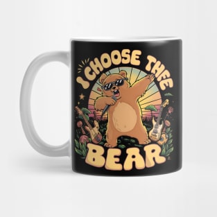 I choose the dabbing Bear Mug